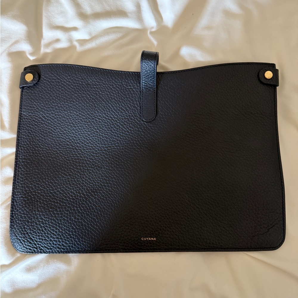 Cuyana Black System Laptop Sleeve 13-inch